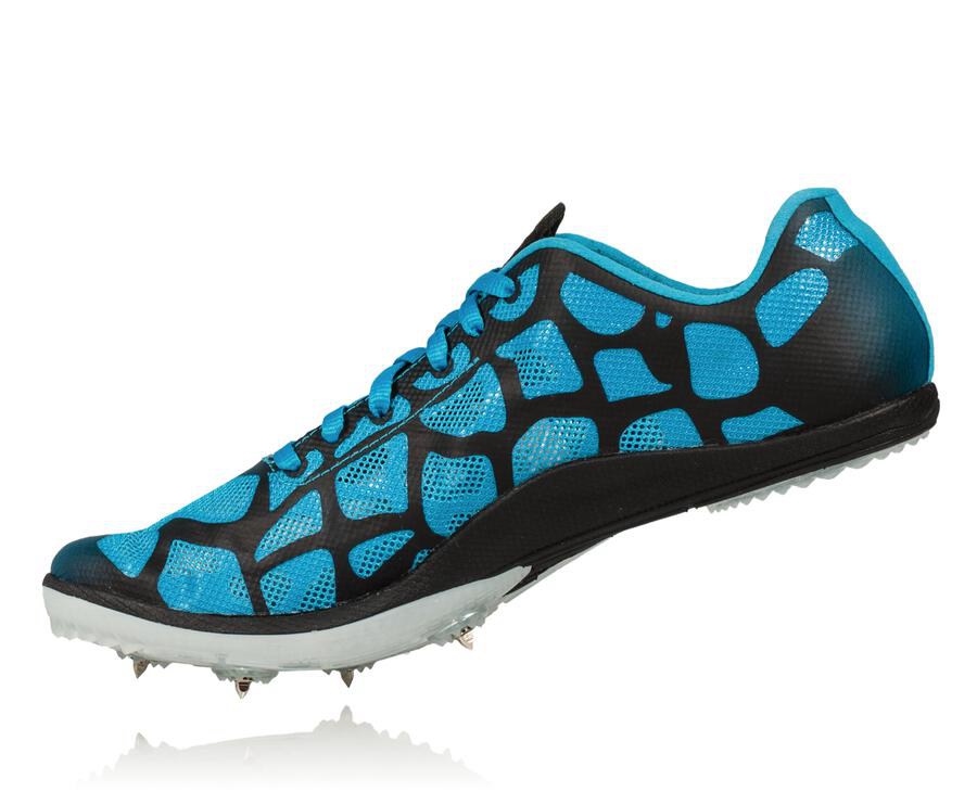 Hoka One One Spikes Herre - Rocket X - Blå/Hvide - 051273IED